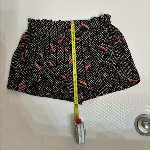 Full Tilt girls Black and Red High Waist Shorts